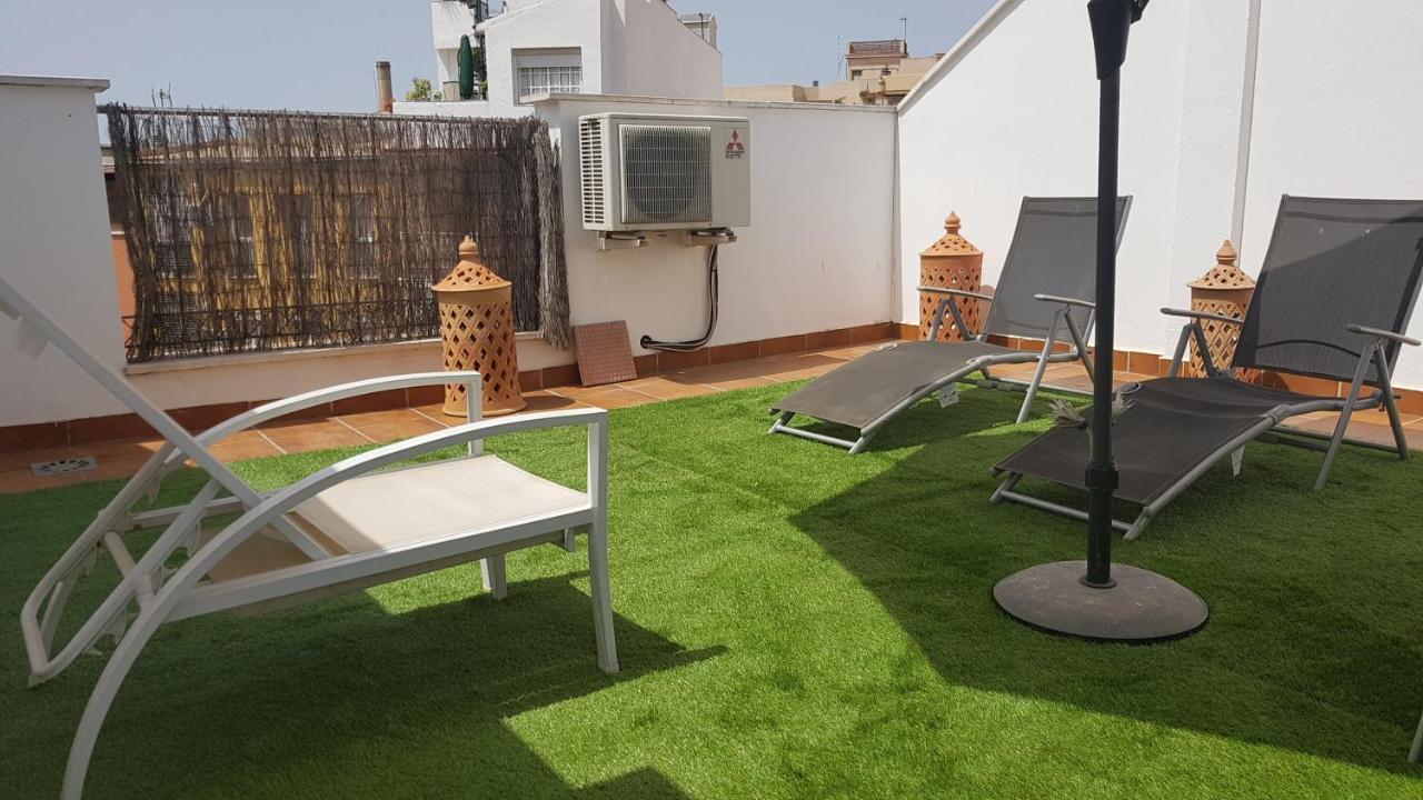 Malaga Centro Terraza公寓 外观 照片